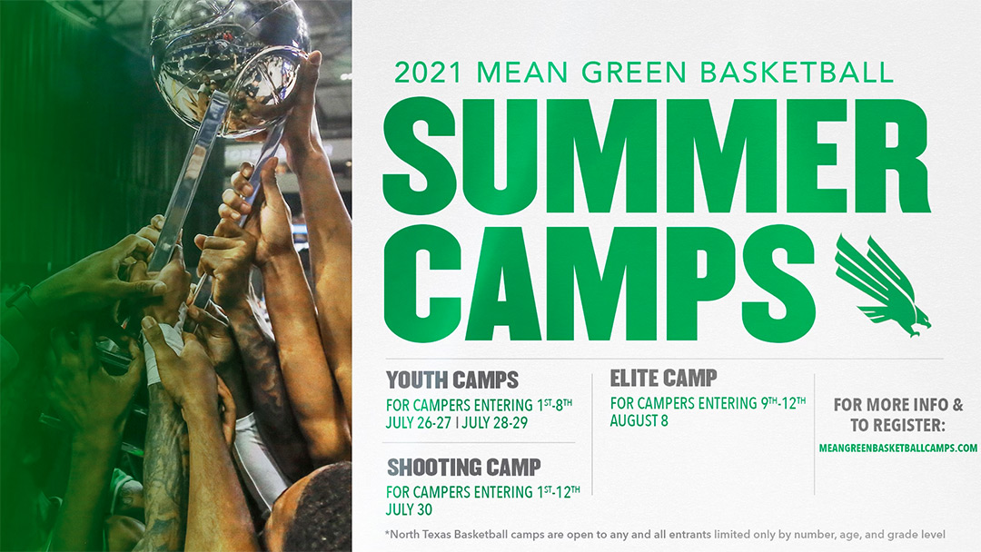Mean Green Men S Basketball Camps Denton Texas
